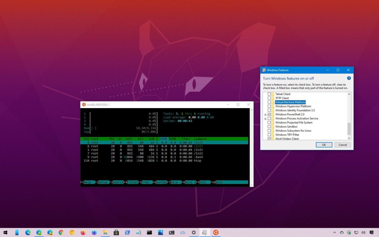 How to uninstall WSL2 on Windows 10